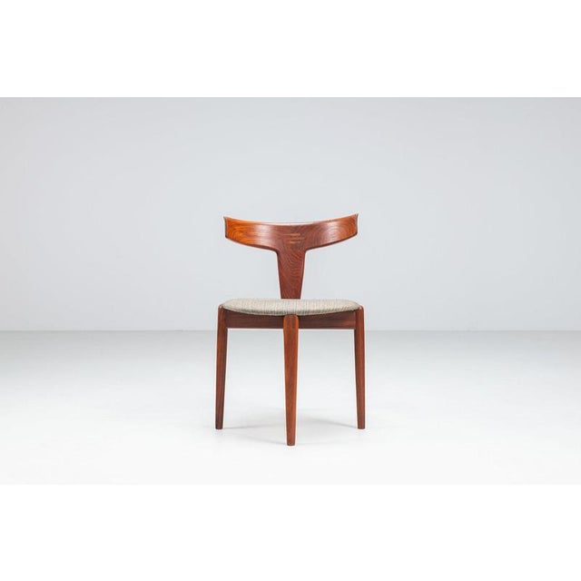 Brown T-Chair Model 68 in Teak by Erik Andersen & Palle Pedersen for Randers, Denmark, 1960 For Sale - Image 8 of 17