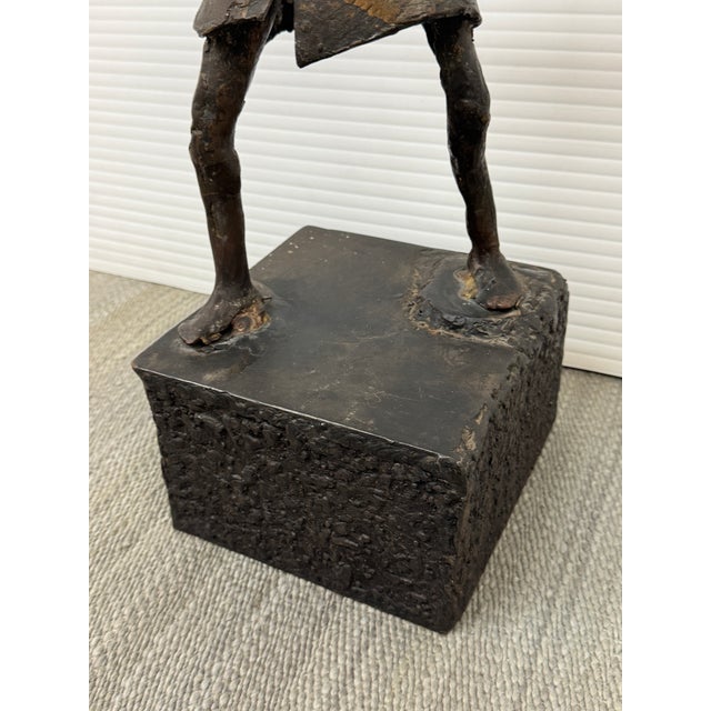 Bronze Female Figural Sculpture, Late 20th Century For Sale - Image 11 of 12