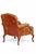 Vintage French Style Leather Pathwork Chair For Sale - Image 10 of 12