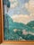 A luminous late 19th century French landscape depicting a tranquil Mediterranean hillside beneath an expansive sky filled...