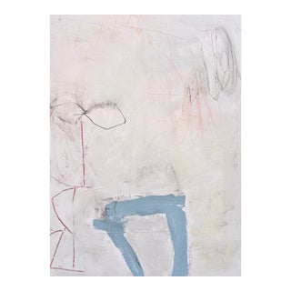 Sarah Trundle, Contemporary Abstract Monochromatic Painting, "I Haven't the Foggiest" For Sale