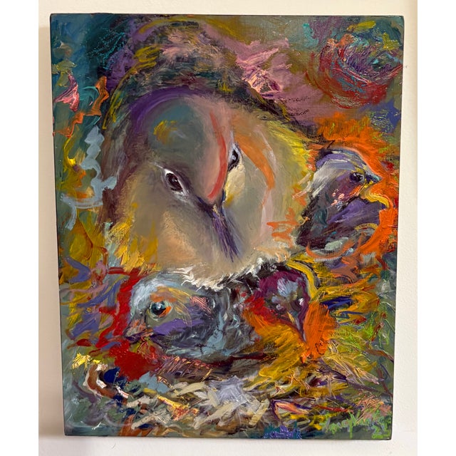 2020s "The Nest", Original Oil Paintings, Van Ness For Sale - Image 5 of 10