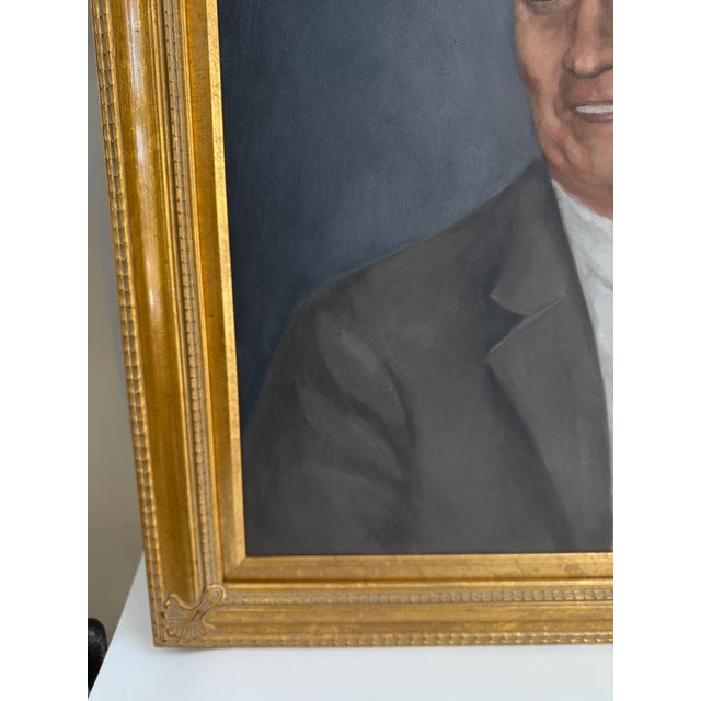 Vintage Gentleman Portrait, Framed For Sale - Image 9 of 13