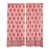 Roza 45" X 84" Coral Pink Curtain For Sale