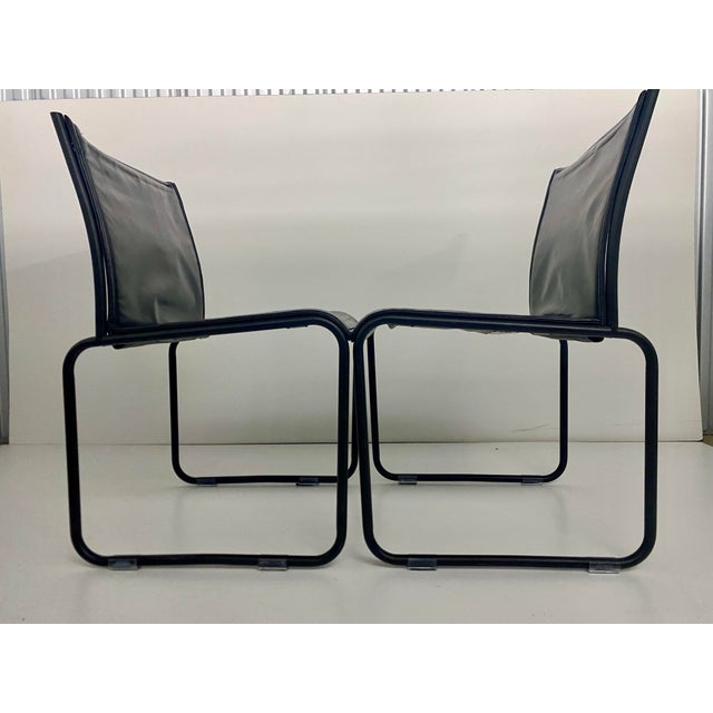 1988 Chairs by Richard Schultz for Knoll Set of 4 . For Sale - Image 10 of 12
