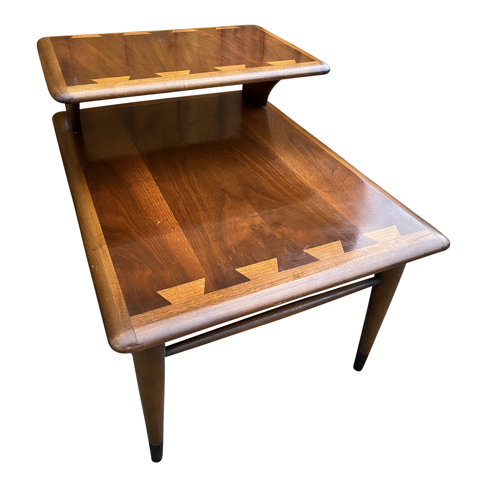 Mid 20th Century Lane End Table with Dovetail Top Chairish