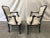 French 19th Century Louis XV Style Tan Upholstered Arm Chairs - a Pair For Sale - Image 3 of 11