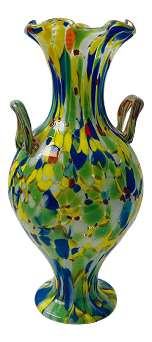 Vintage Murano Glass Amphora from Fratelli Toso, 1970s