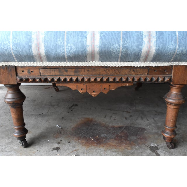 Antique Victorian Eastlake Settee Chairish