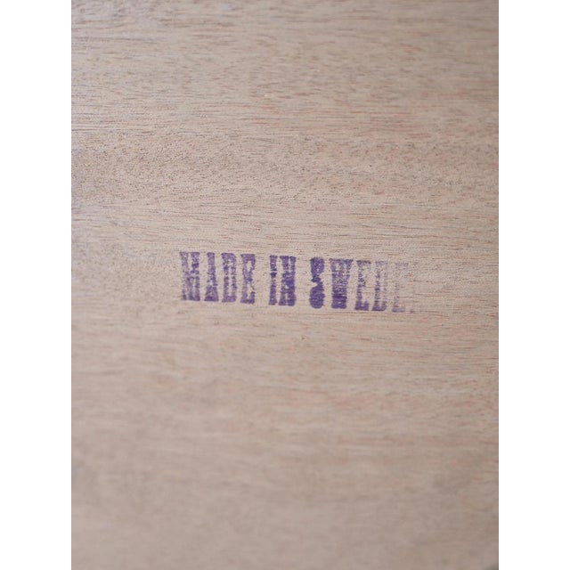 Vintage Bedside Table with Golden Handle, 1960s For Sale - Image 9 of 12