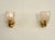 Art Deco Italian Brass and Murano Glass Wall Lights, 1990s, Set of 2 For Sale - Image 14 of 14