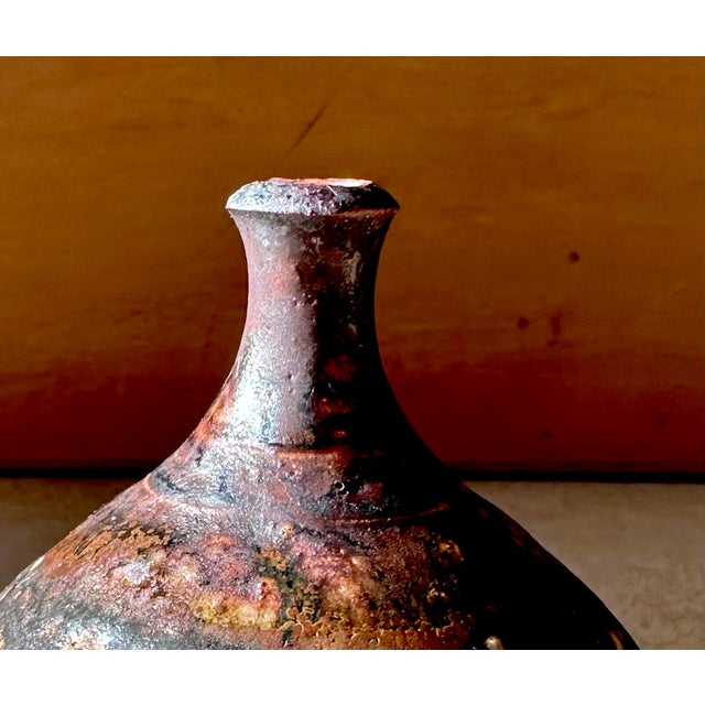 Ceramic Studio Ceramic Art Single Flower Vase by Gillian Dodds, Australia, 1970s For Sale - Image 7 of 14
