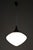 Mid-Century Chandelier in Chromed Steel and Opaline Glass, Czech, 1960s For Sale - Image 10 of 12