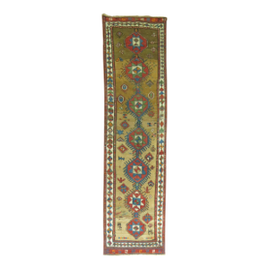 Early 20th Century Decorative Persian Bakshaish Serab Narrow Runner