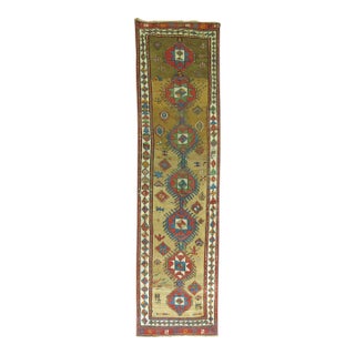 Early 20th Century Decorative Persian Bakshaish Serab Narrow Runner - 2'7" x 9'4" For Sale