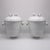 Pair KPM Porcelain Vases "Ribbon" Germany circa 1960 For Sale - Image 17 of 18