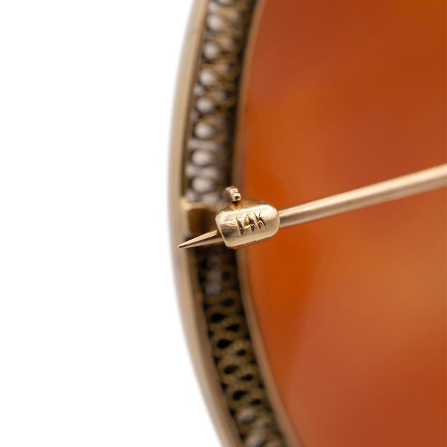 Gender: Ladies Metal Type: 14K Yellow Gold Length: 2.25 inches Width: 42.00 mm Weight: 19.13 grams Handmade 14K Yellow...