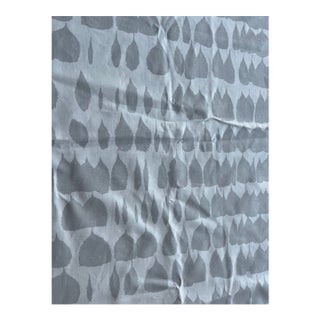 Schumacher Queen of Spain in Dove Fabric Remnant 54" W X 116" L For Sale