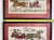 Pair of 1960s Framed Handmade Crewel Embroidery, Horses With Sleigh & Carriage For Sale - Image 15 of 18