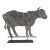 19th Century American Copper Bull Weathervane, Hand-Crafted Folk Art For Sale