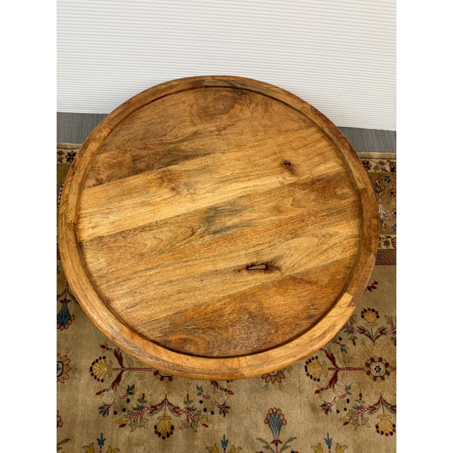 Design Plus Gallery presents a Lattice Carved Coffee Table from West Elm. Elevate your living space with this handcrafted...