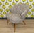 Patterned Cocktail Armchair, 1950s For Sale - Image 10 of 10
