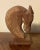 American Art Deco Carved & Limed Wood Sculpture of a Horse Head Circa 1930 For Sale - Image 4 of 12