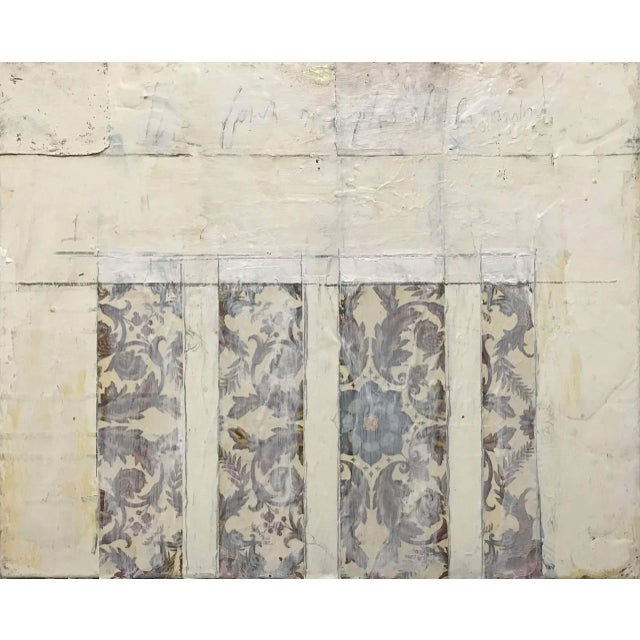 "Untitled (Nostalgia Series 2)" Contemporary Abstract Mixed-Media Painting by G. Campbell Lyman For Sale