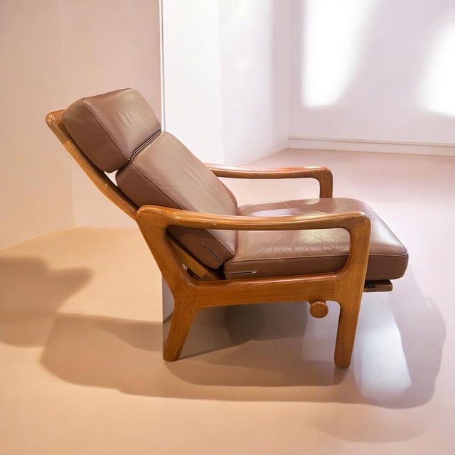 This Relax lounge chair is a rare Mid Century Modern Danish design classic. These pieces are usually only offered with a...