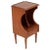 Wood Vintage Walnut Magazine Rack or Nightstand, 1940s For Sale - Image 7 of 7