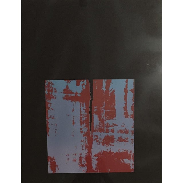 Rikizo Fukao, Composition abstraite, 1974, Lithograph on Paper, Framed For Sale - Image 10 of 10