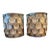 21st Century Contemporary Crystal and Silver Wall Sconces, a Pair For Sale