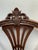 Mid 19th Century Floral Carved Walnut Cabriole Legged Arm Chair For Sale - Image 4 of 10