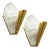 French Art Deco Pine Cone Wall Sconces - a Pair For Sale
