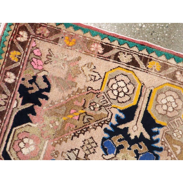 Galerie Shabab Collection Mid-20th Century Turkish Anatolian Throw Rug For Sale - Image 4 of 5