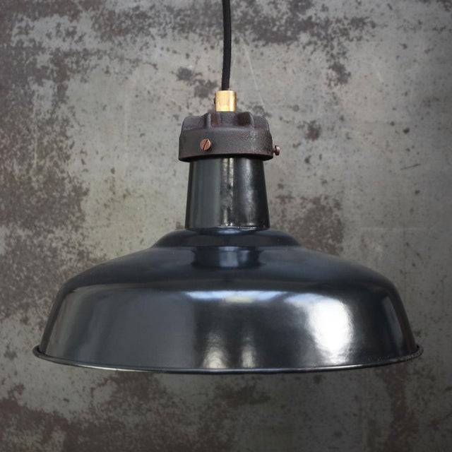 Rare french factory pendant by gal, france gal, founded in paris, 1928 by gustave arsene lancelot black enamel and cast...