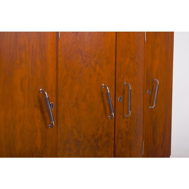 Vintage Portuguese Four-Door Sideboard, 1920 For Sale - Image 9 of 10