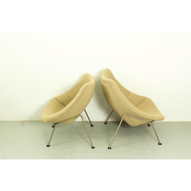 Vintage Oyster Chairs by Pierre Paulin, 1970s, Set of 2 For Sale - Image 14 of 14