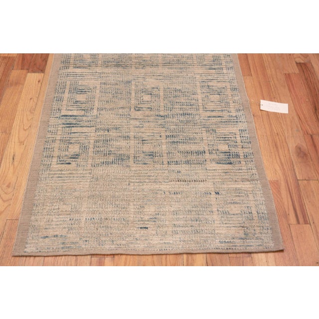 Nazmiyal Collection Modern Runner Rug For Sale - Image 4 of 8