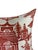 Late 20th Century Chinoiserie Scenic Decorative Throw Pillows – Pair For Sale - Image 5 of 6