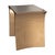 "Alphacute" Side Table With Bronze, Handmade For Sale - Image 4 of 6