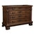 Traditional Antique Italian Renaissance Revival Walnut Nero Portoro Marble Top Commode For Sale - Image 3 of 18