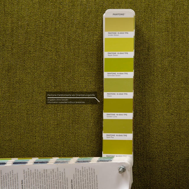 B&b Italia Alanda Fabric Three Seater Green Sofa by Paolo Piva for B&B Italia / C&B Italia For Sale - Image 10 of 14