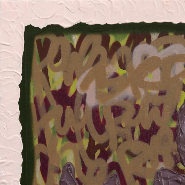 Los Angeles artist Amber Goldhammer paints dramatic abstract compositions in acrylic on canvas featuring energetic...