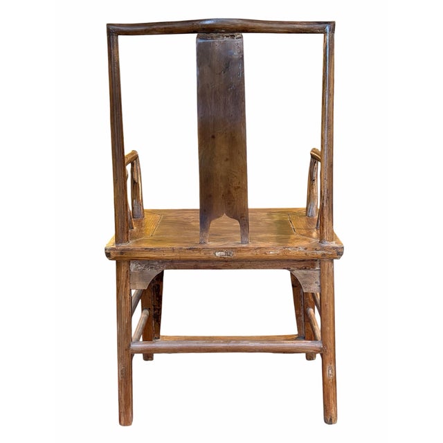 Chinese Vintage Chinese Chair For Sale - Image 3 of 6