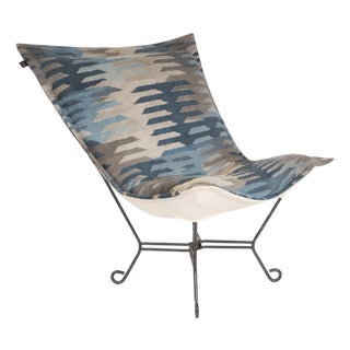 Puff Chair Complete Navajo Navy For Sale