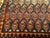 19th Century Caucasian Shirvan Rug, Handwoven Wool, Allover Paisley Design, Blue & Ivory, 3' x 4' For Sale - Image 11 of 14
