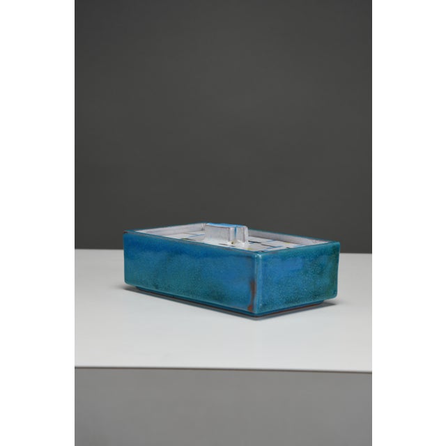 Bauhaus Ceramic Zuckerdose Box by Uffrecht & Co., Neuhaldensleben, 1930 For Sale - Image 6 of 14