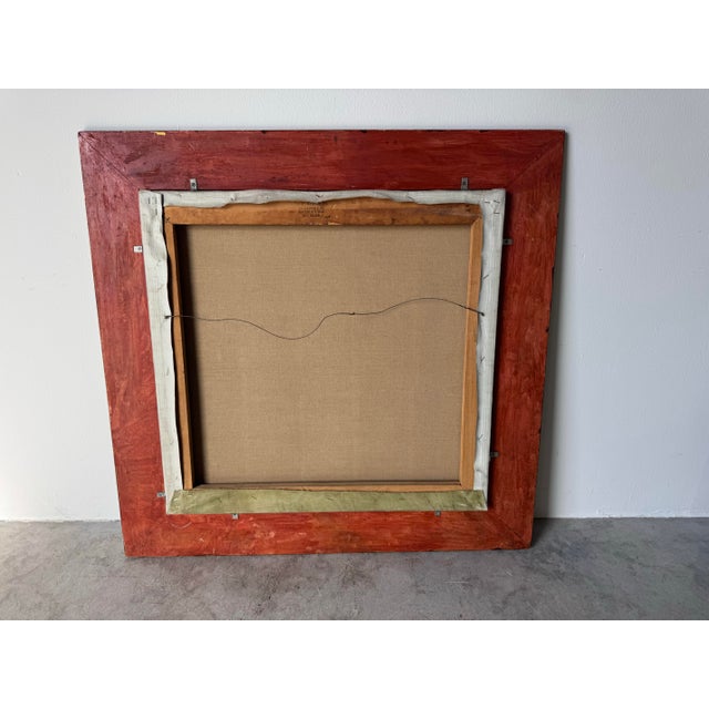 1960s John Bazadona Still Life Oil on Canvas Painting, Signed & Framed For Sale - Image 12 of 12