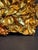 Metal Vintage 1970s Copa Brazil Brutalist Hebrew Chai Brass & Amethyst Sculpture For Sale - Image 7 of 7
